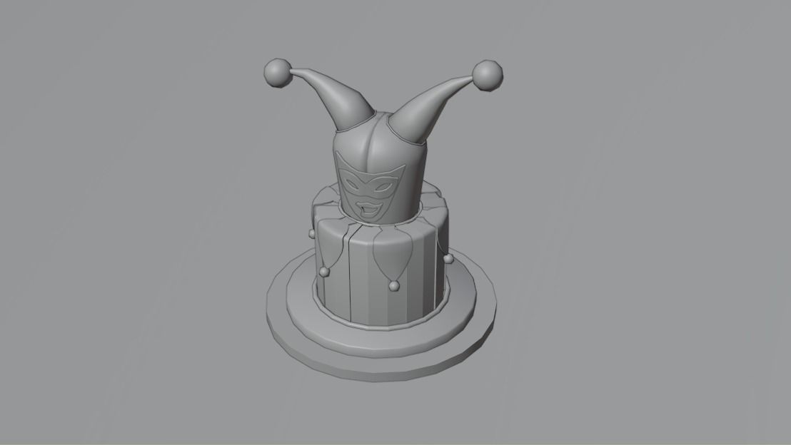 Playing card style birthday cakes 3D model_18