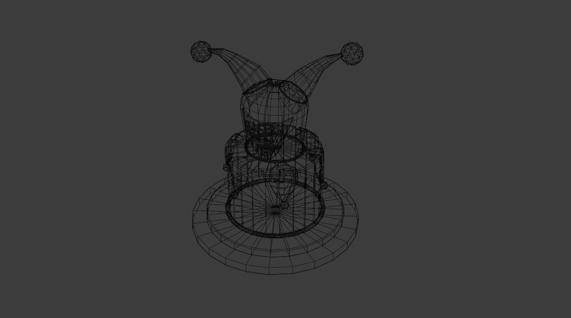 Playing card style birthday cakes 3D model_19