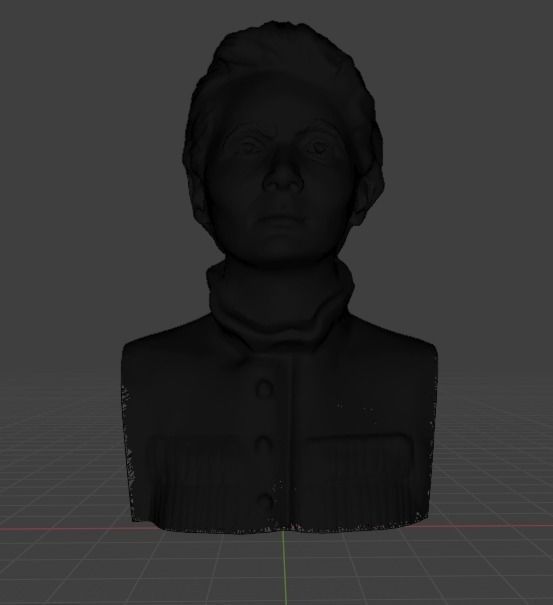 Marie Curie  3D print model_12