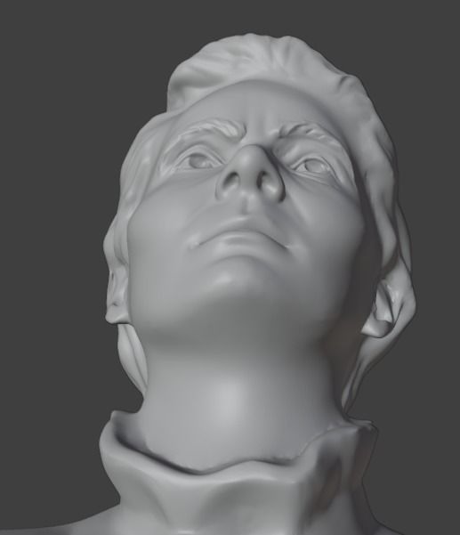 Marie Curie  3D print model_7