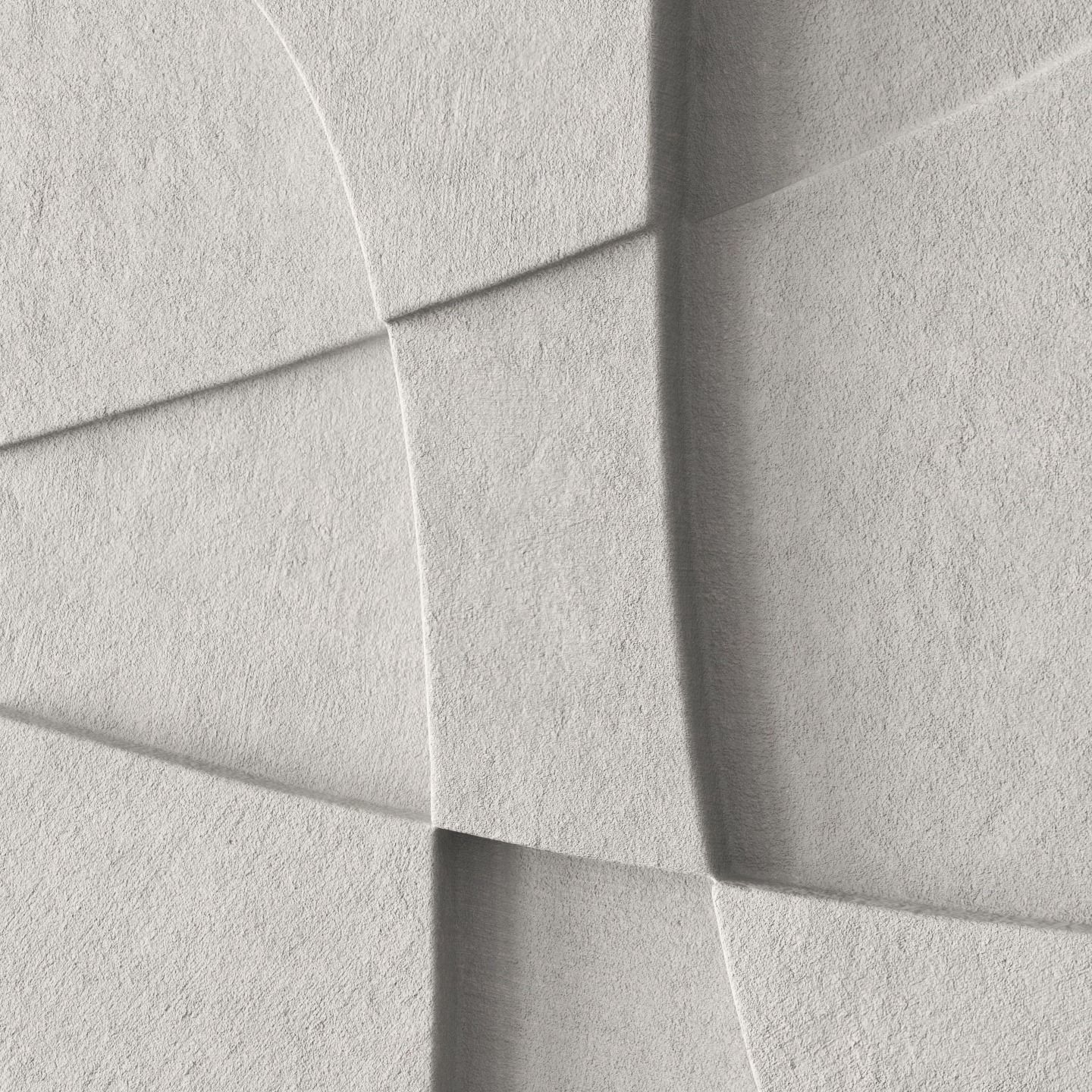 Abstract relief artwork 3D model_5