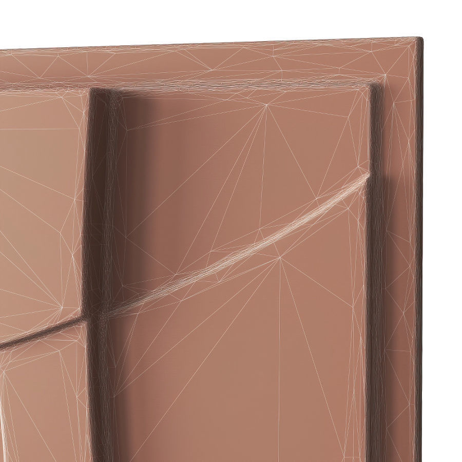 Abstract relief artwork 3D model_9