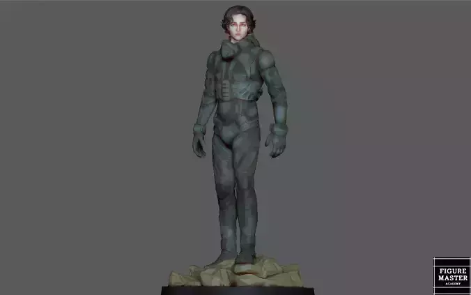 PAUL ATREIDES DUNE MOVIE TIMOTHEE CHALAMET CHARACTER 3d print