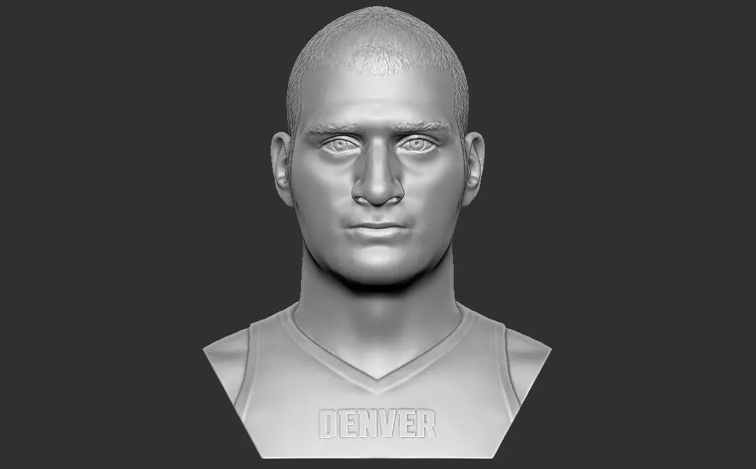 Nikola Jokic bust for 3D printing 3D print model_0