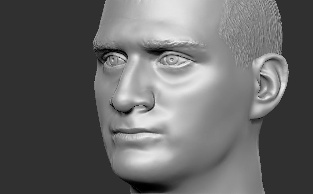 Nikola Jokic bust for 3D printing 3D print model_17