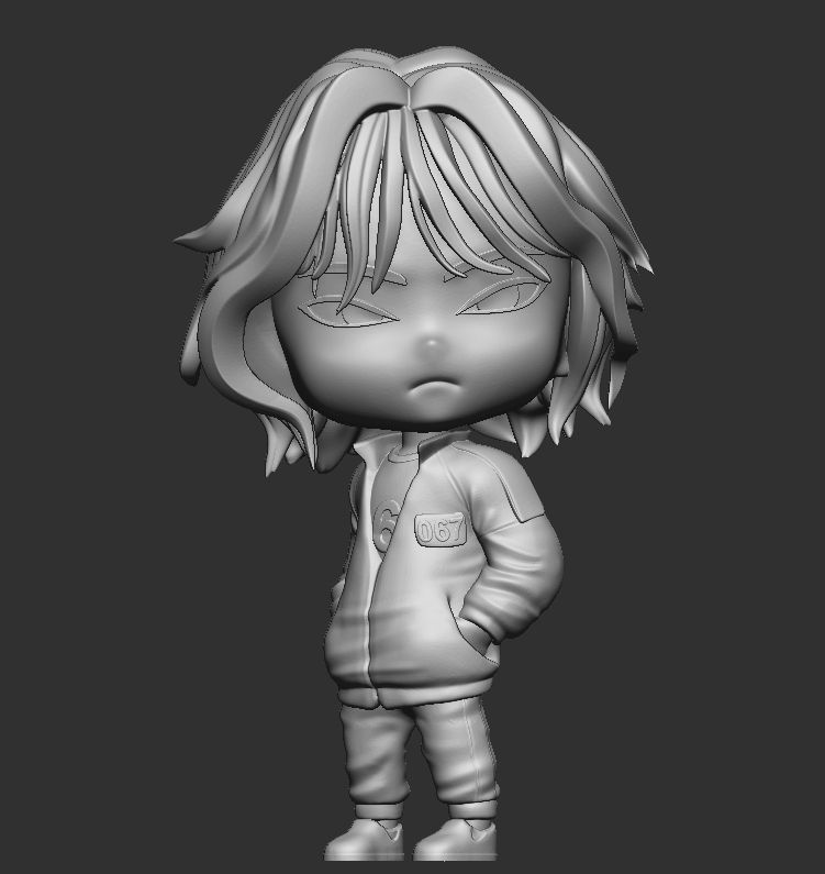 Squid Game - Round 6 - Kang Sae-byeok 3D print model_5