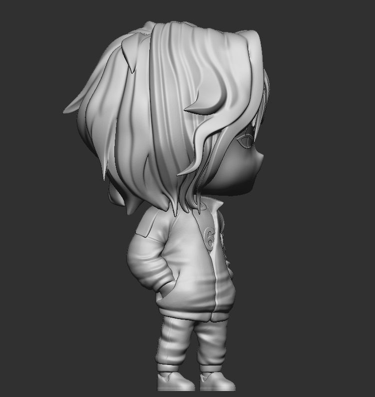 Squid Game - Round 6 - Kang Sae-byeok 3D print model_8