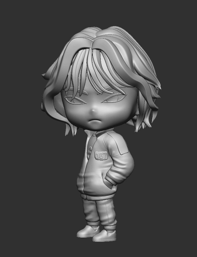 Squid Game - Round 6 - Kang Sae-byeok 3D print model_4