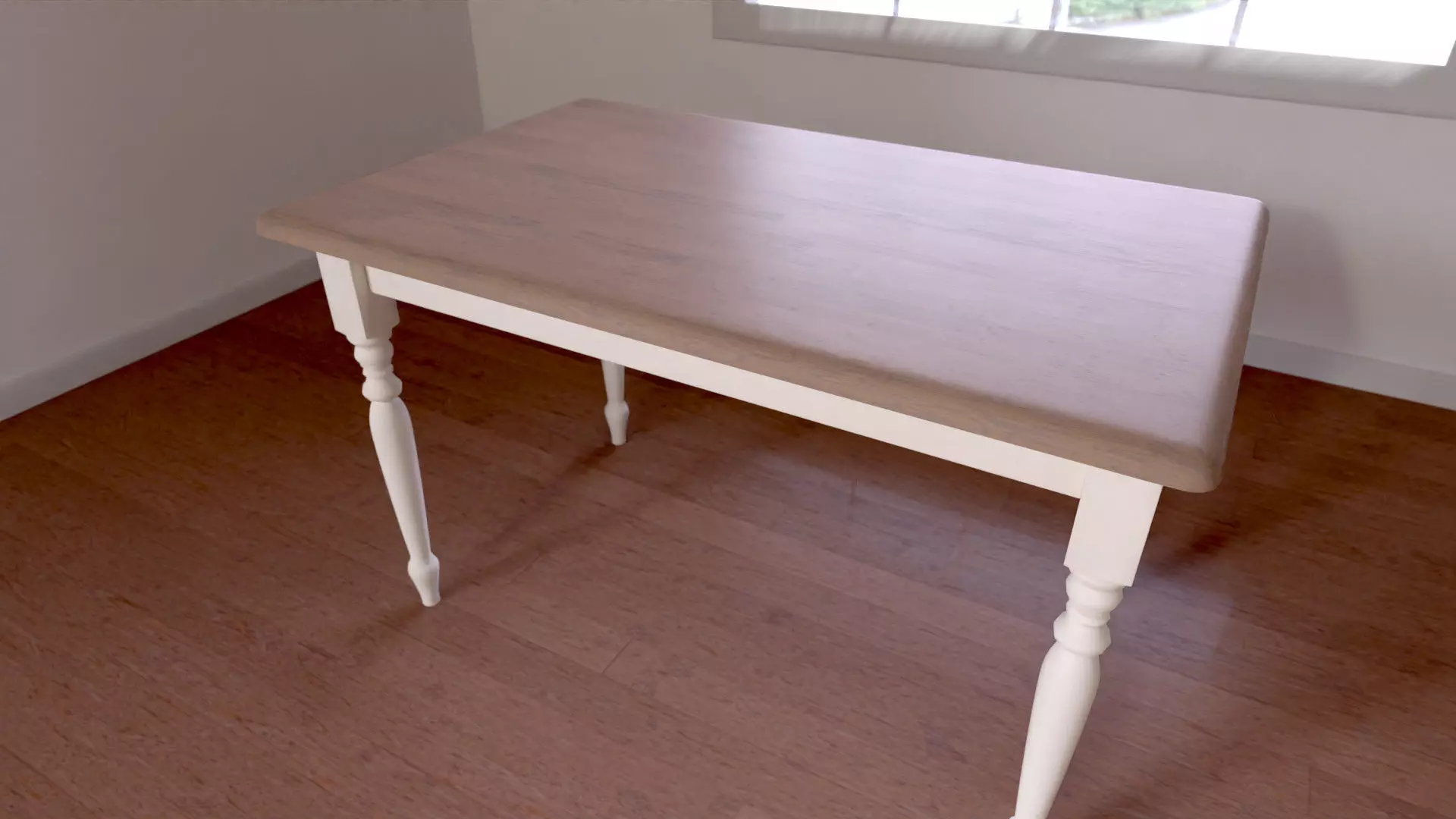 Windsor Table 3D model_0