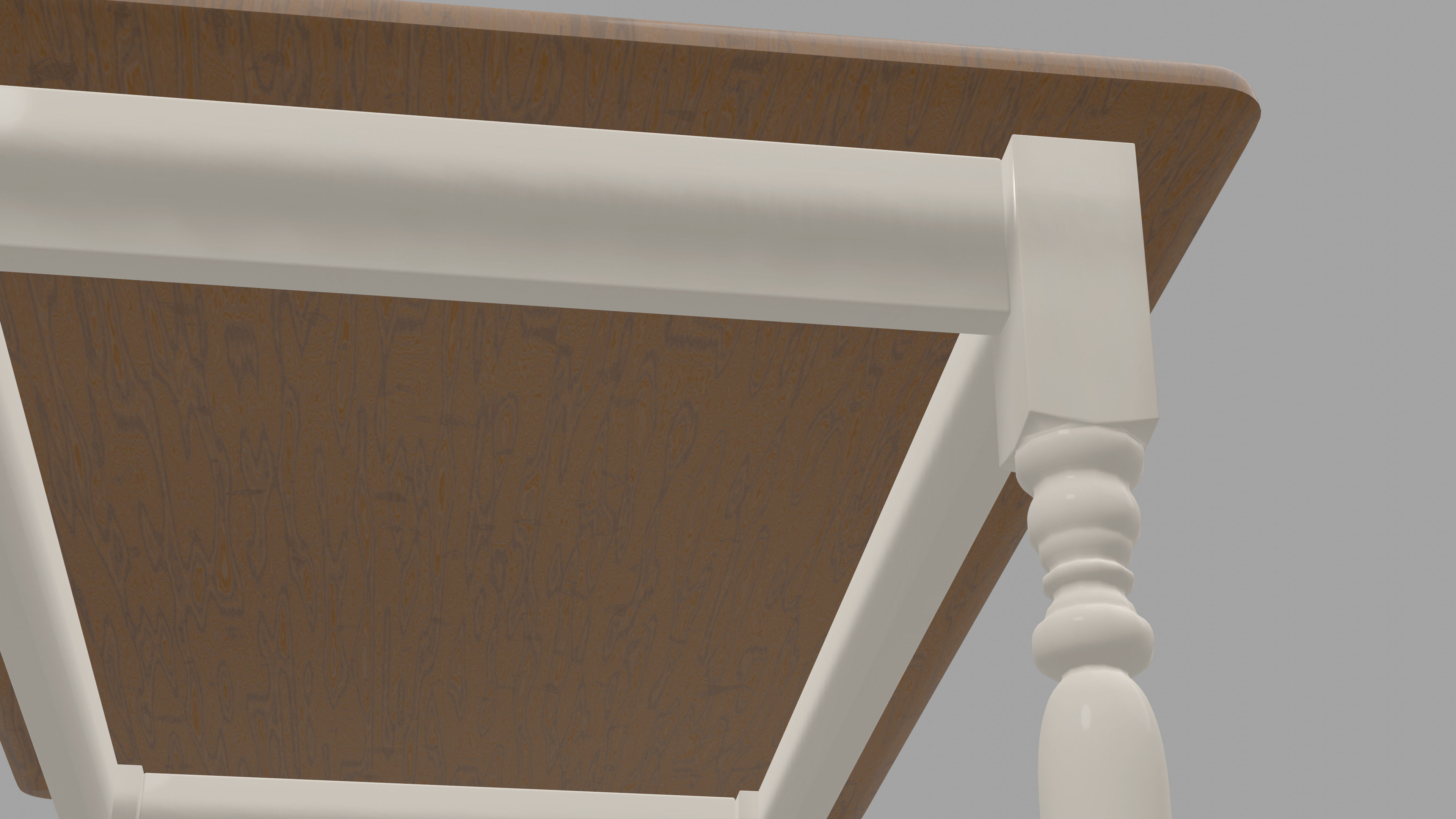 Windsor Table 3D model_3