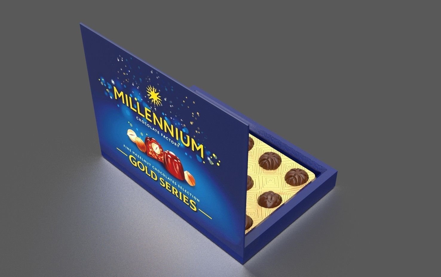 CHOCOLATE  BOX 3D model_1