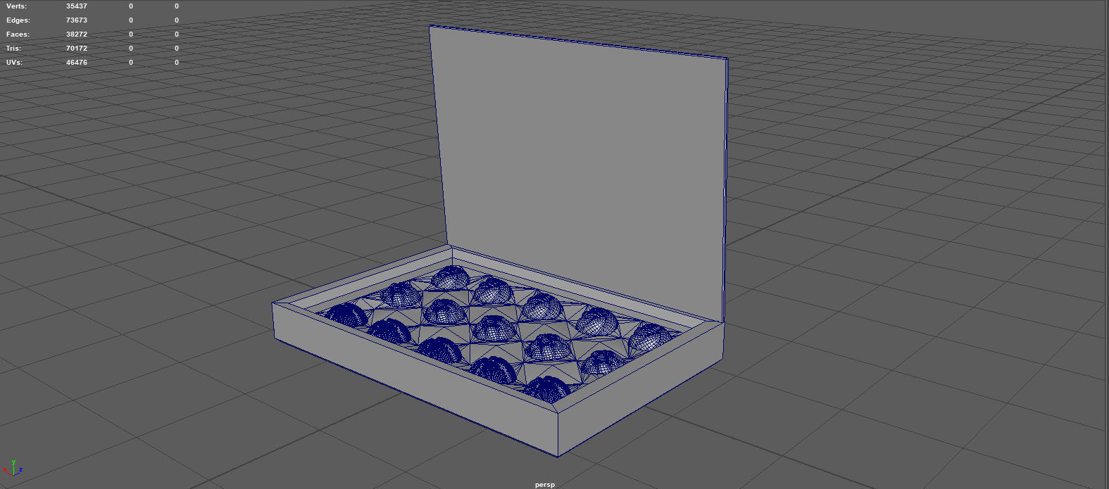 CHOCOLATE  BOX 3D model_9