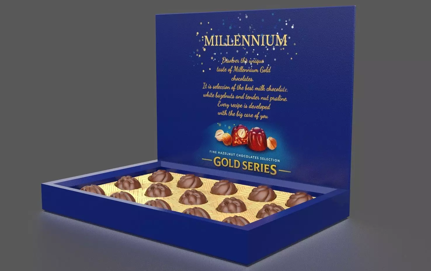 CHOCOLATE  BOX 3D model_0