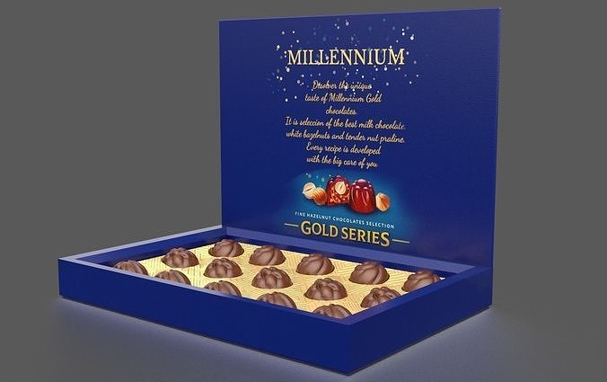CHOCOLATE  BOX 3D model