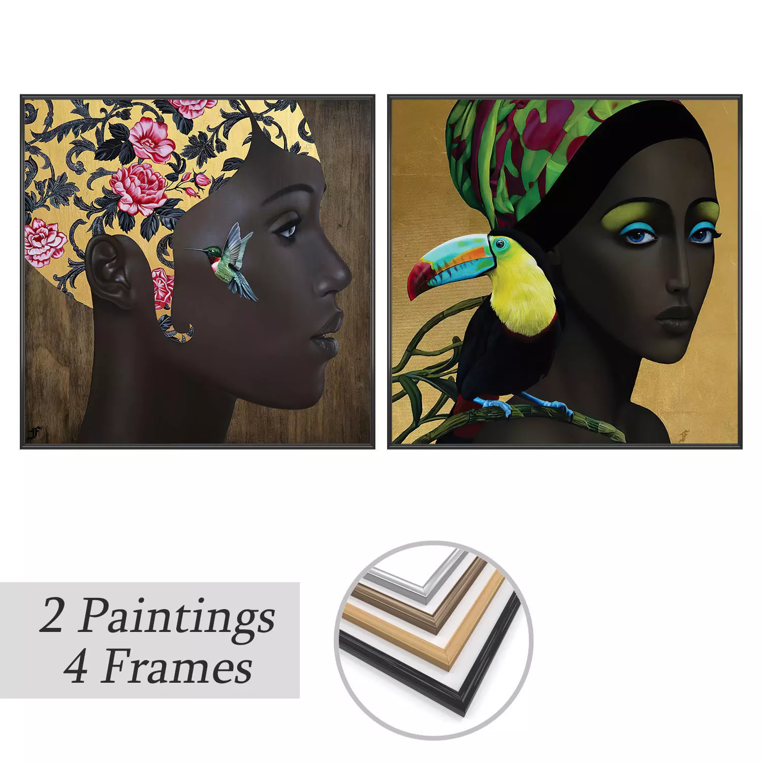 Wall Art Set 3855 3D model_0