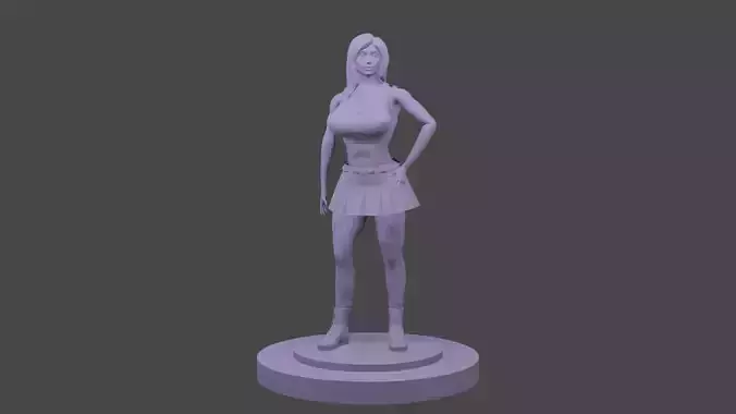 Tifa Lockhart 3d Printable Breasts 3D print model