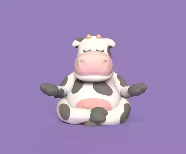Yoga Cow