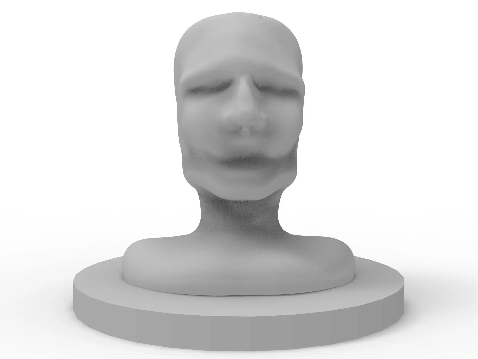 Human sculpting art 4 Free 3D print model