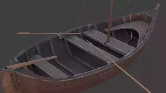 Boat - Rowboat - Sailboat - Animated