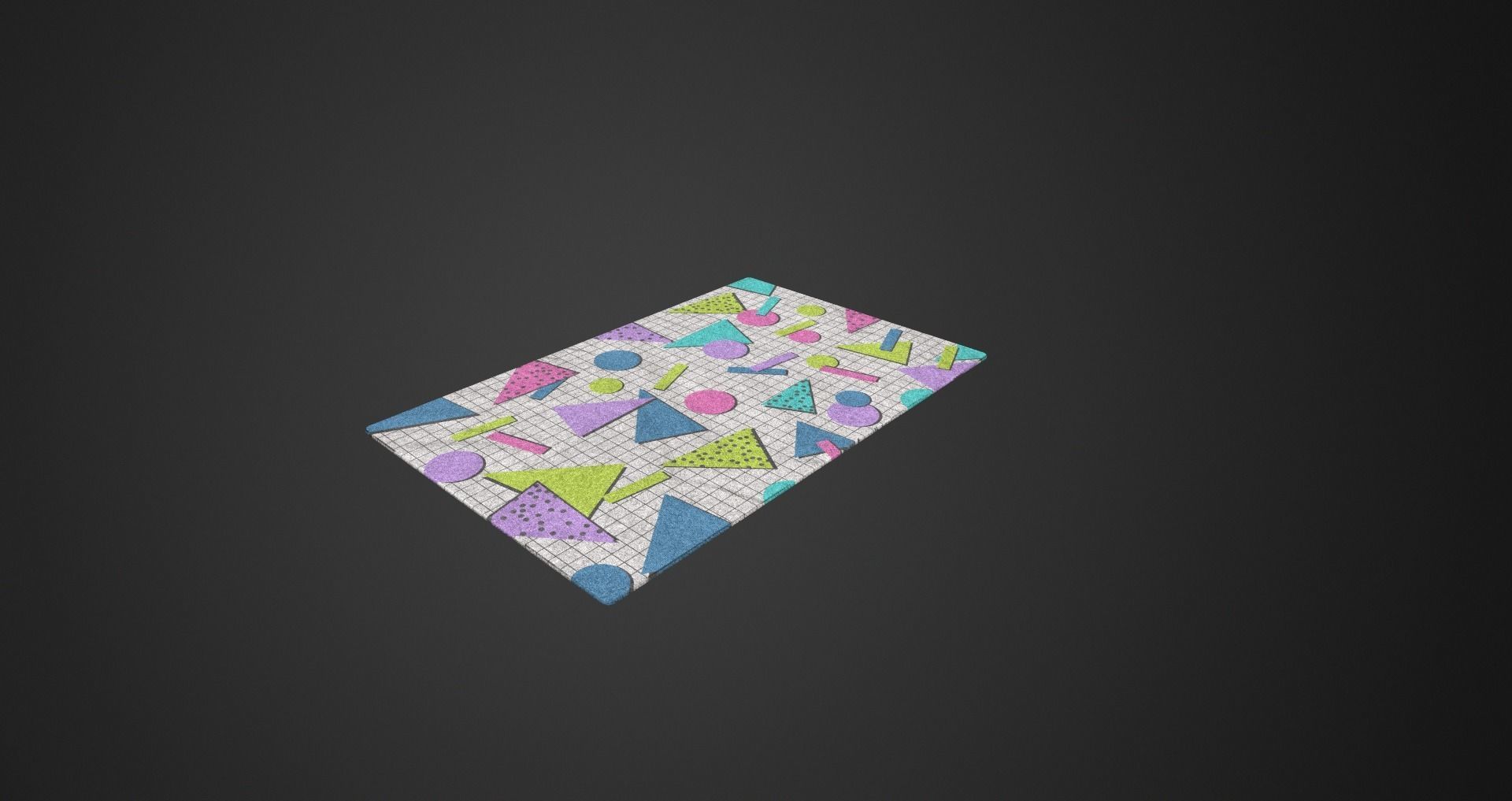 Low-Poly 80s Video Store Pack Low-poly 3D model_7