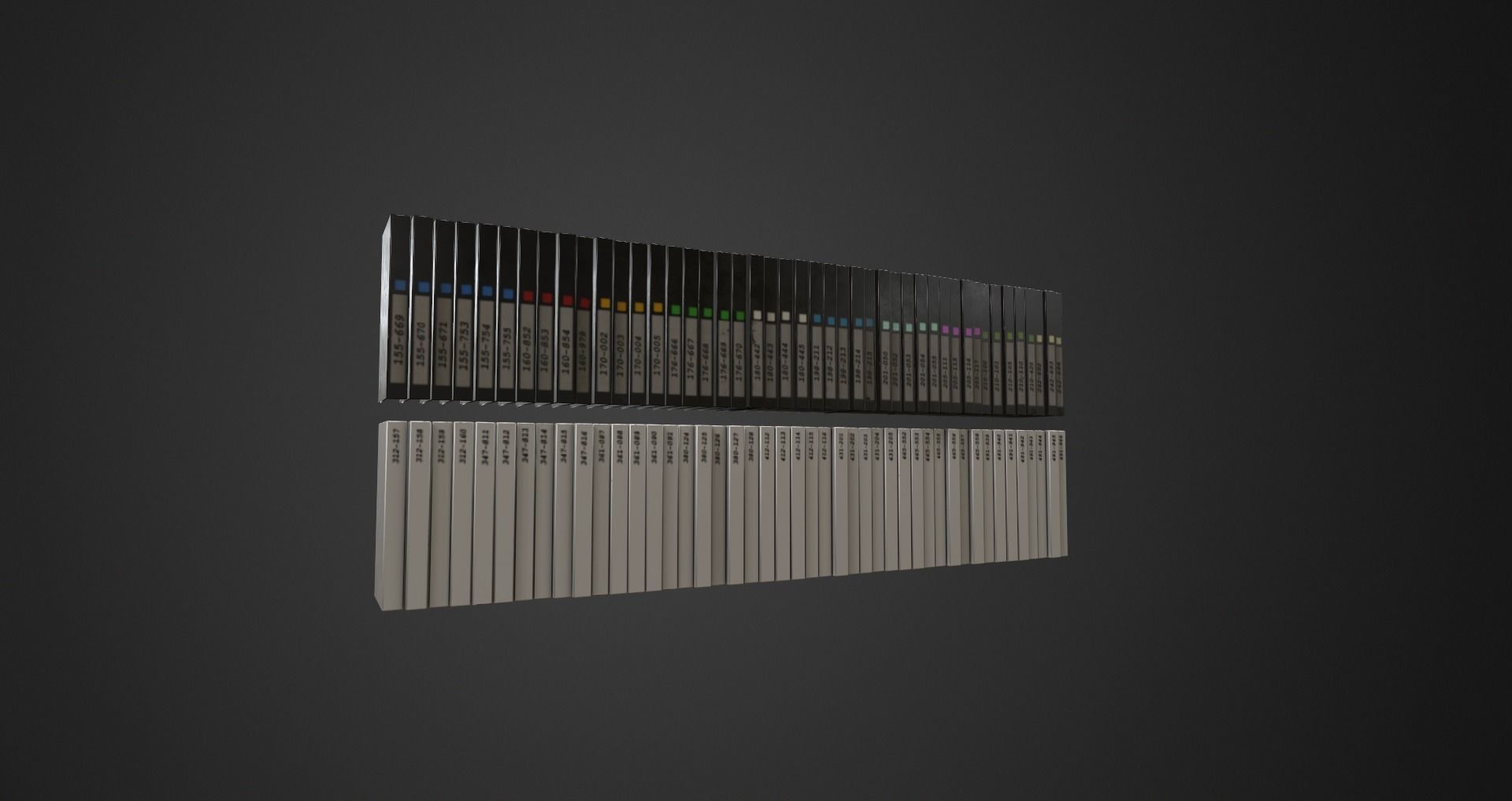 Low-Poly 80s Video Store Pack Low-poly 3D model_44