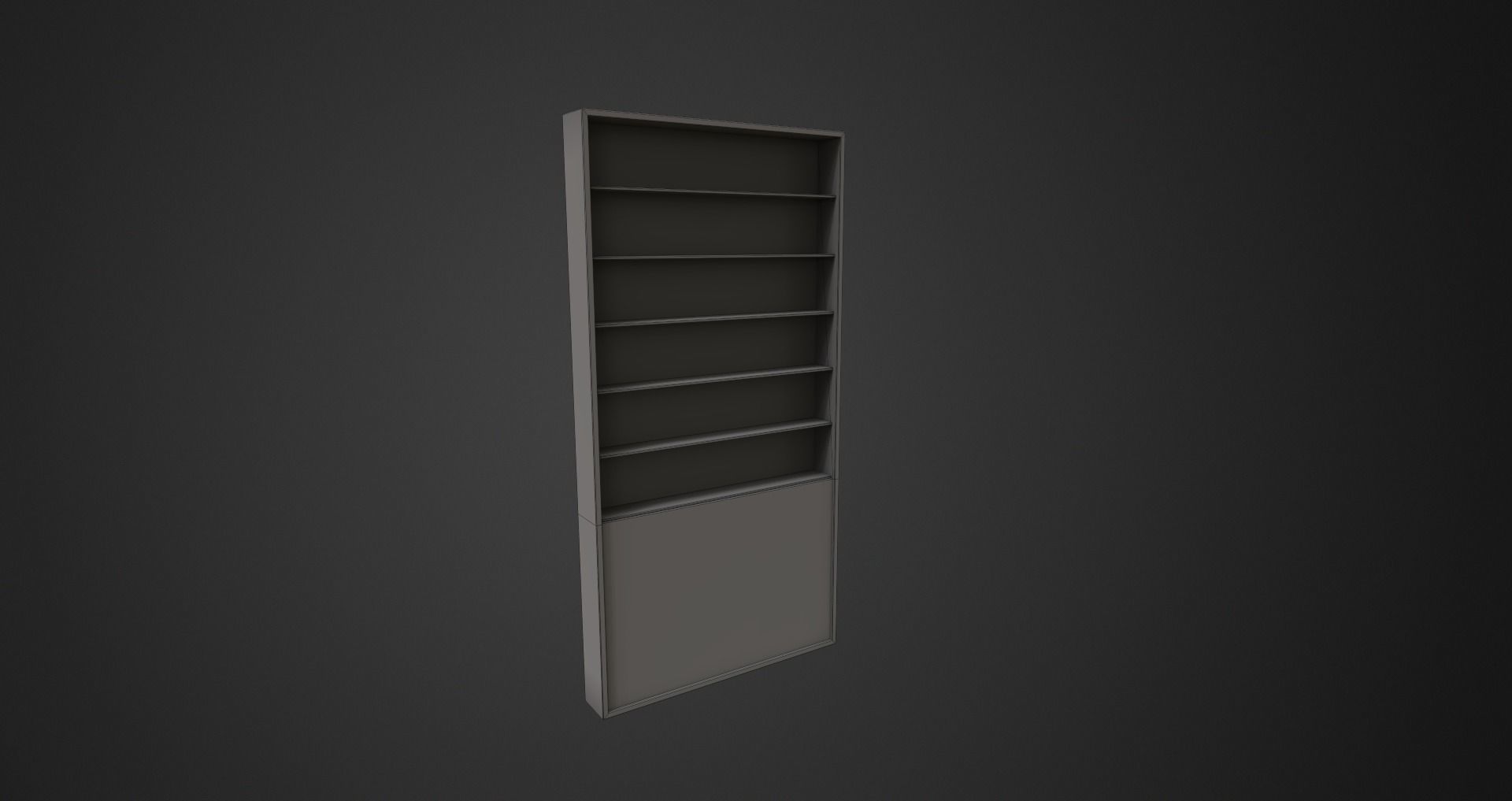 Low-Poly 80s Video Store Pack Low-poly 3D model_32