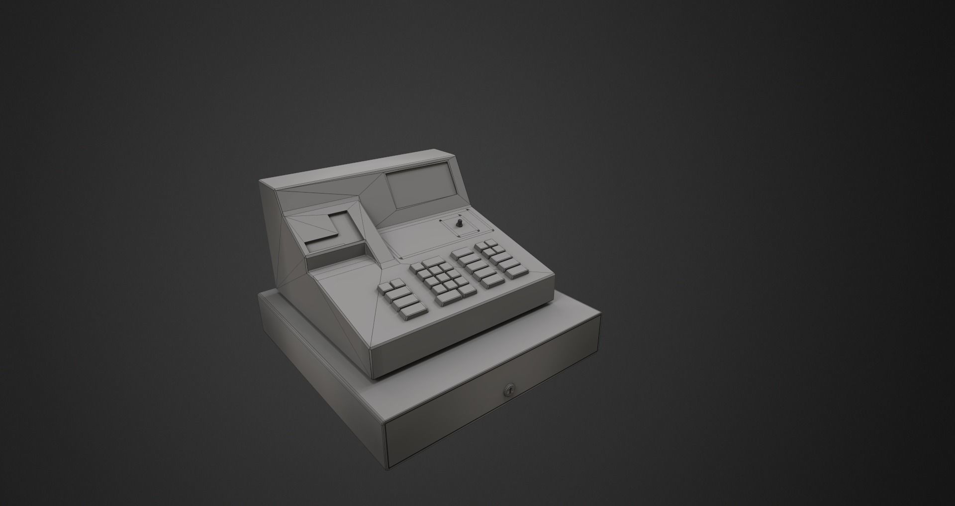 Low-Poly 80s Video Store Pack Low-poly 3D model_10