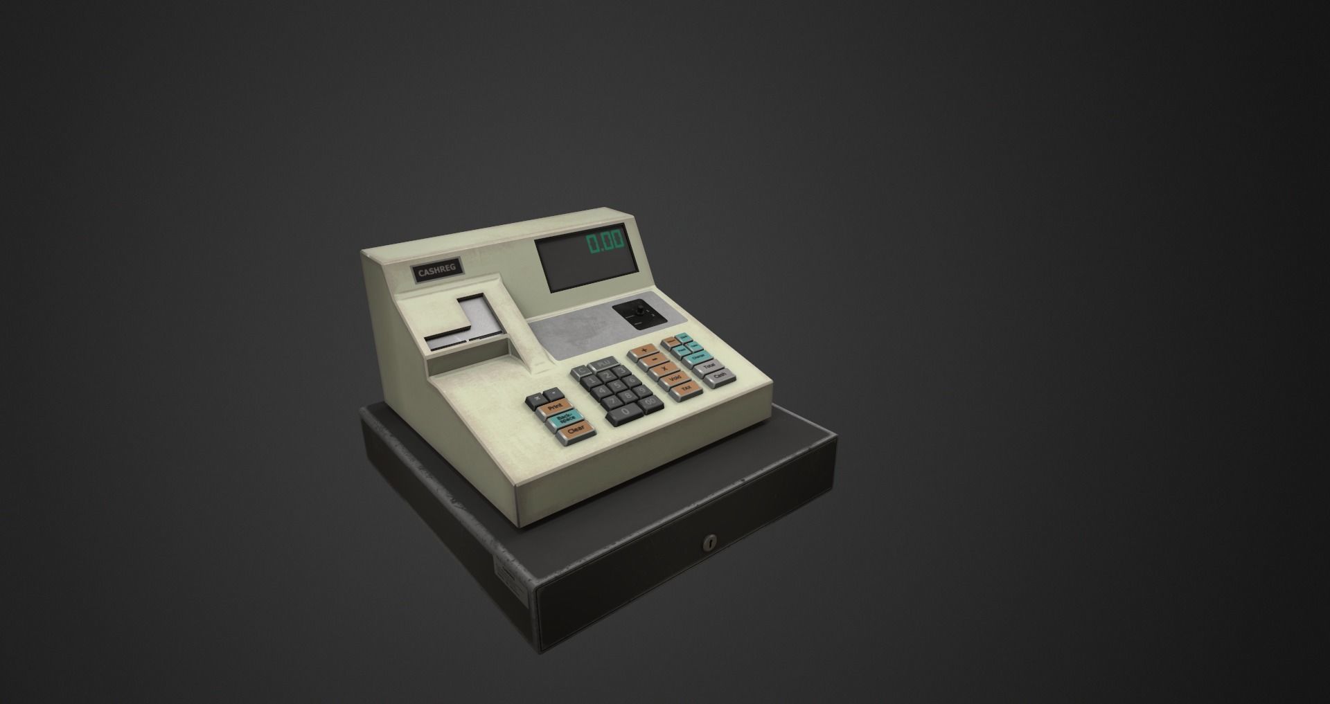 Low-Poly 80s Video Store Pack Low-poly 3D model_9