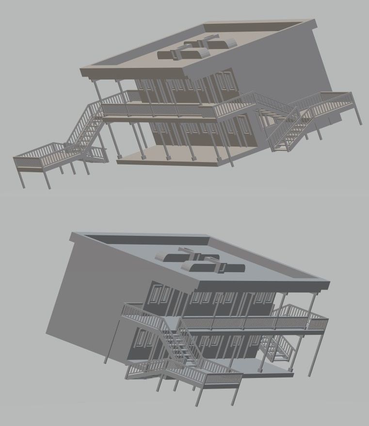 Motel hair clip 3D print model_4