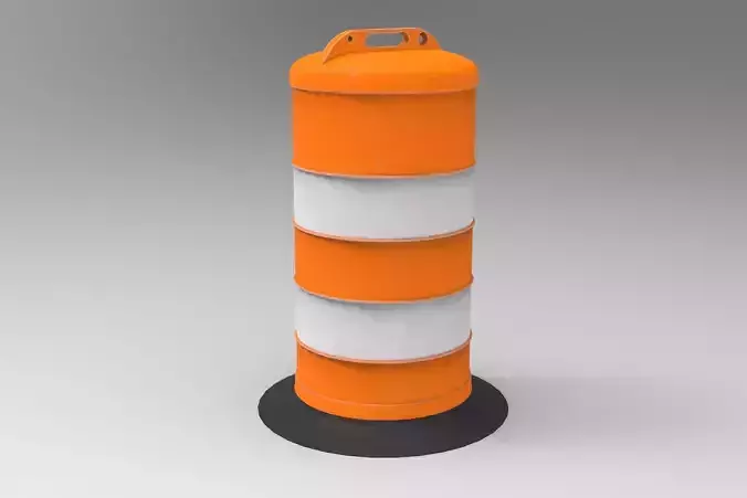 Traffic Cone Barrel