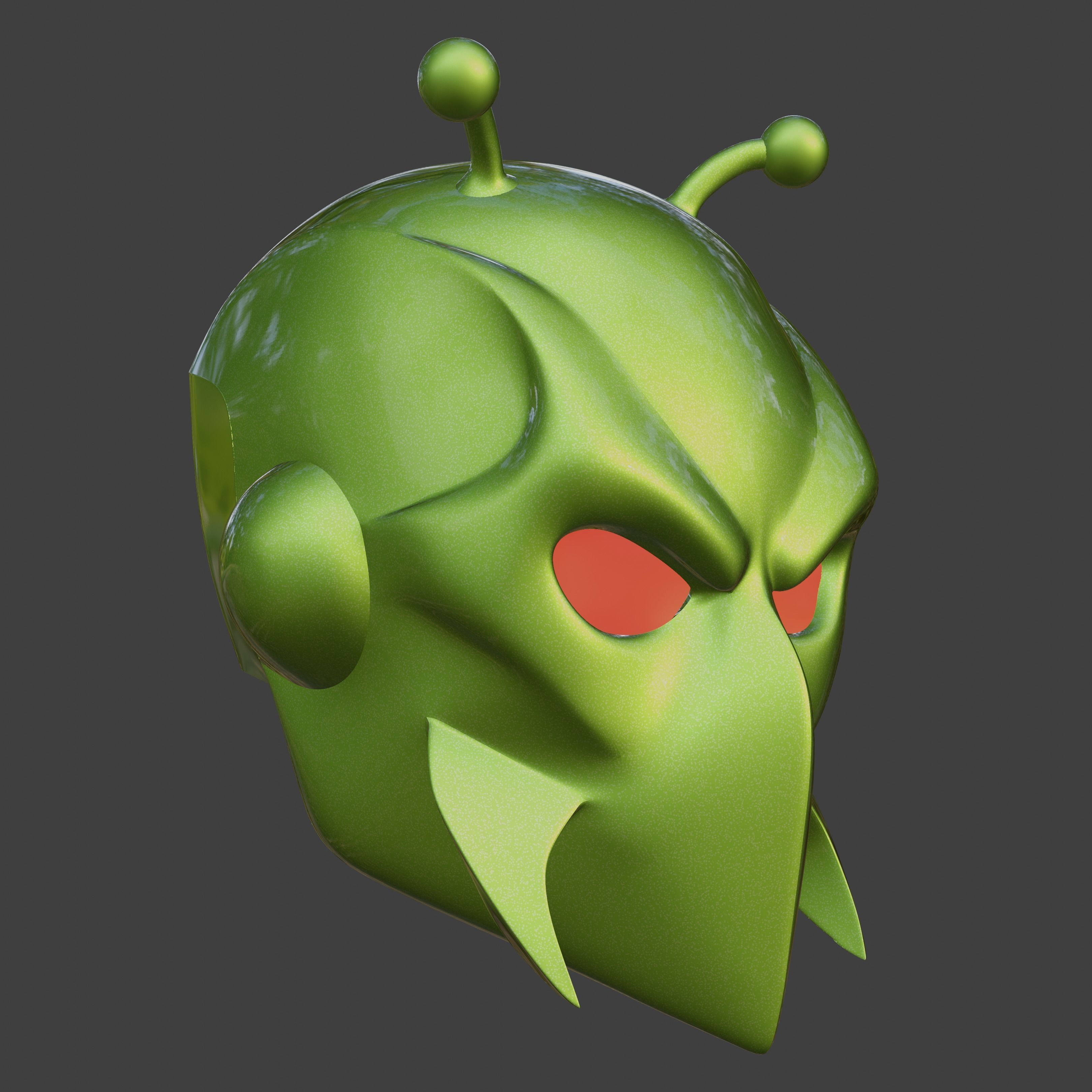 Killer Moth inspired Helmet V2 3D model 3D printable CGTrader