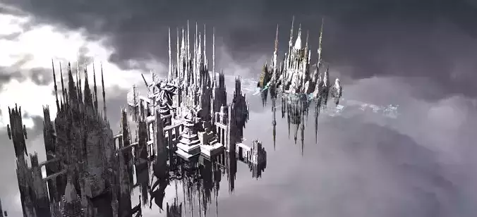 Frozen Ice palace 1 kit bash