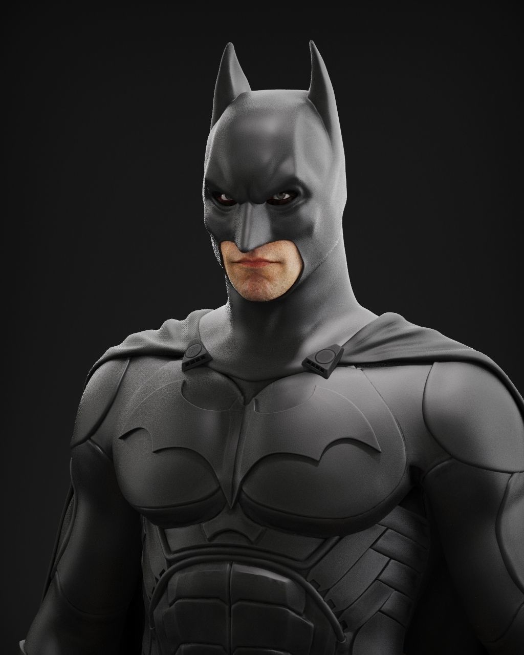 Batman Begins Statue 3D print model_2