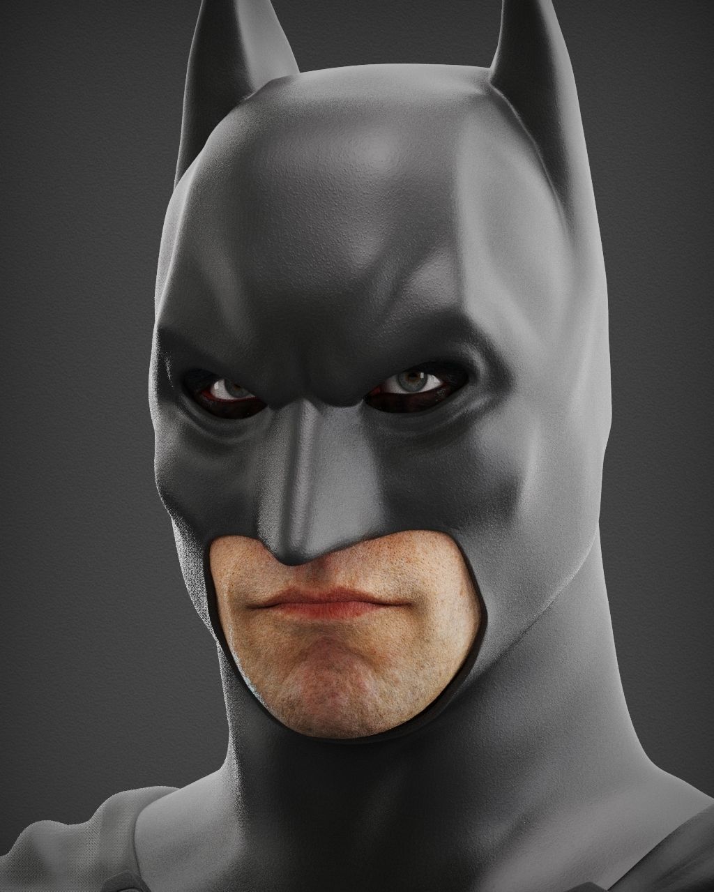 Batman Begins Statue 3D print model_4