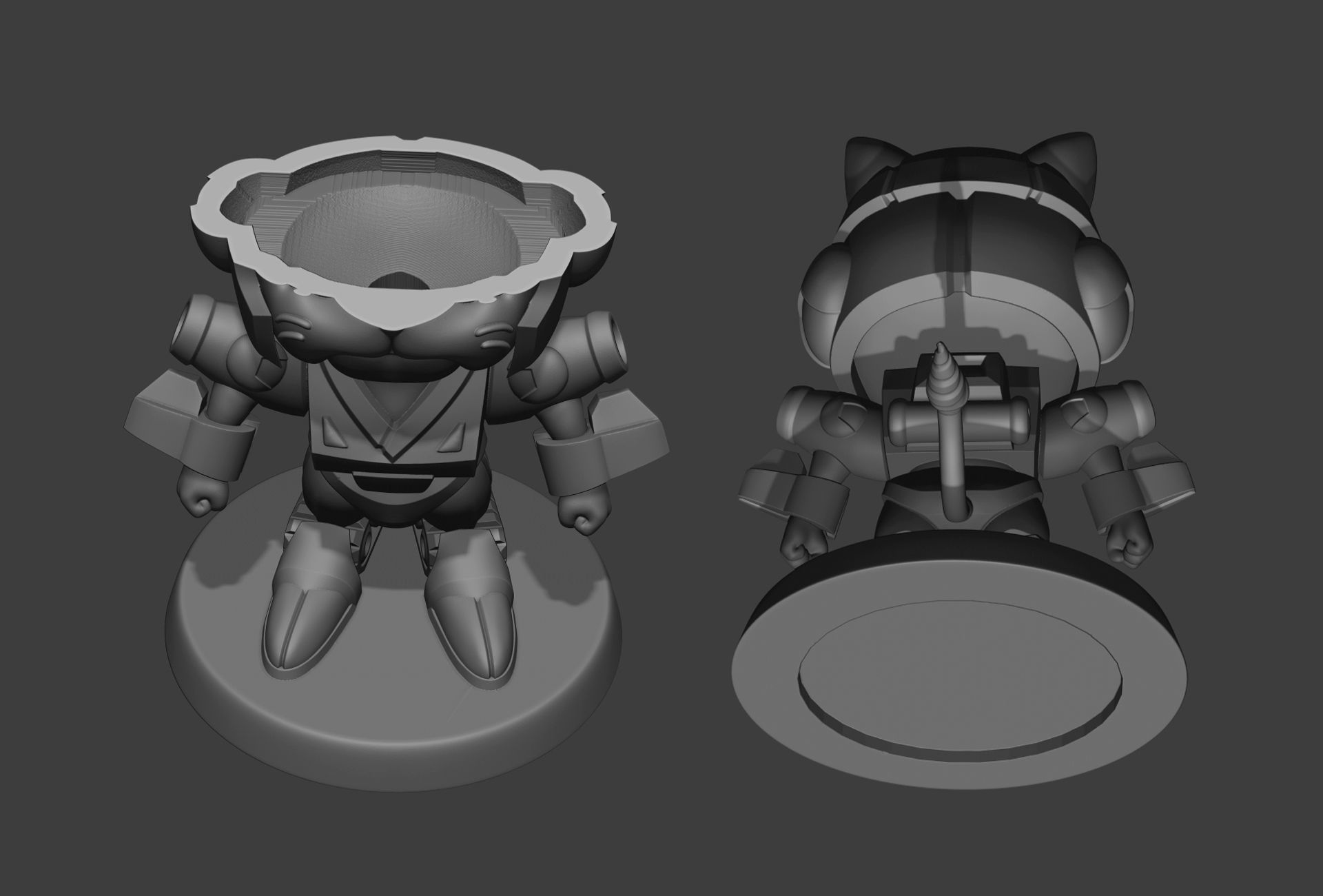 Samurai Pizza Cats Meowzma O Tool 3D print model_3