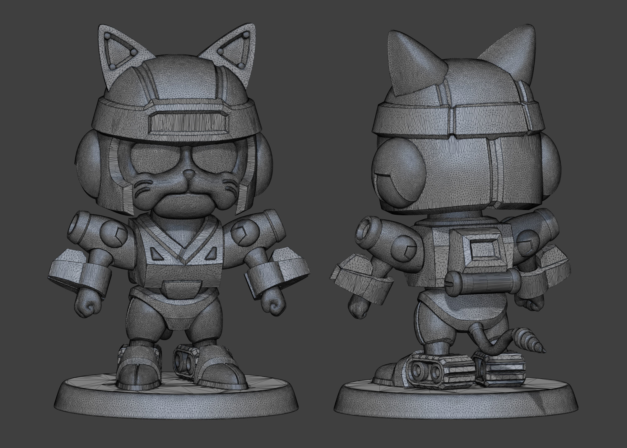 Samurai Pizza Cats Meowzma O Tool 3D print model_4