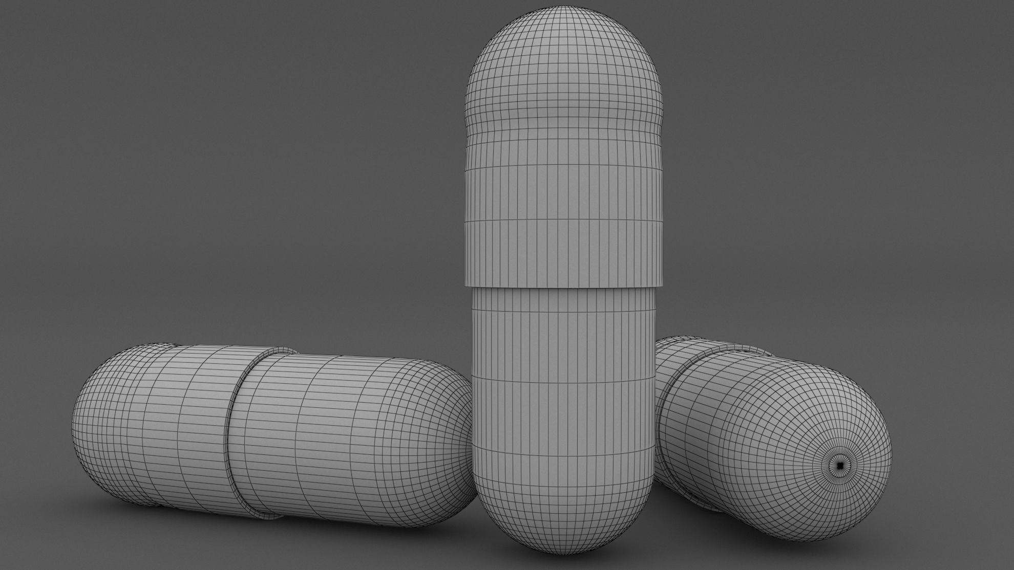 Covid-19 Merck Pill 2022 3D model_7