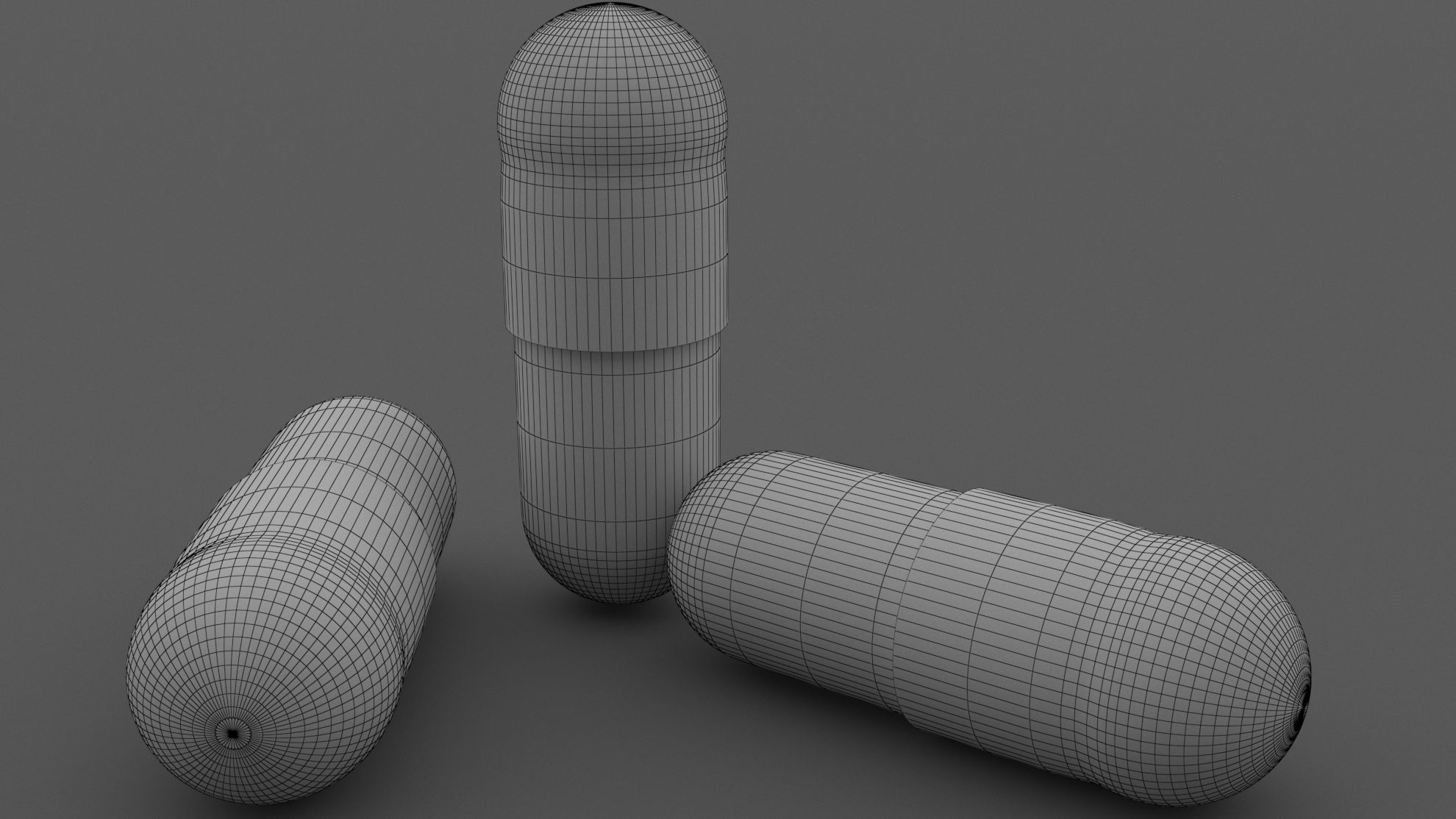 Covid-19 Merck Pill 2022 3D model_8