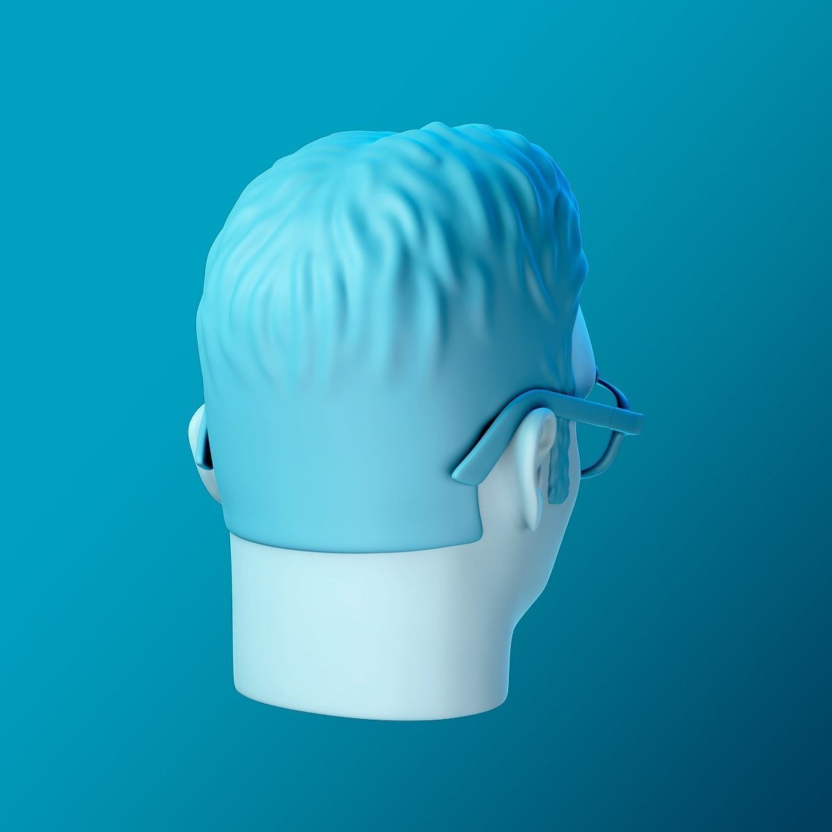 Dwight Schrute Bust 3D print model_2