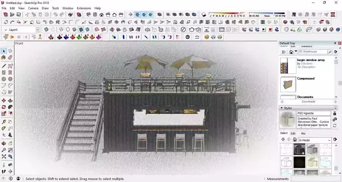 Container Cafe Design