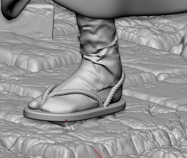 Samurai for 3d Print 3D print model_11