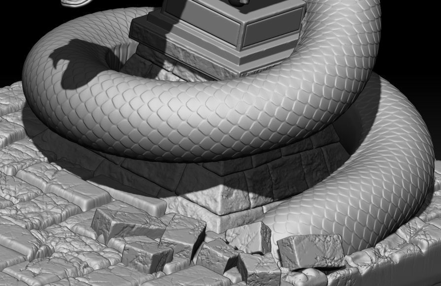 Samurai for 3d Print 3D print model_7