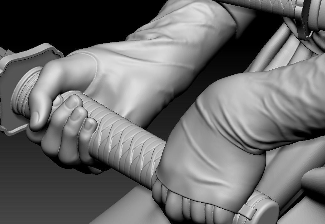 Samurai for 3d Print 3D print model_12