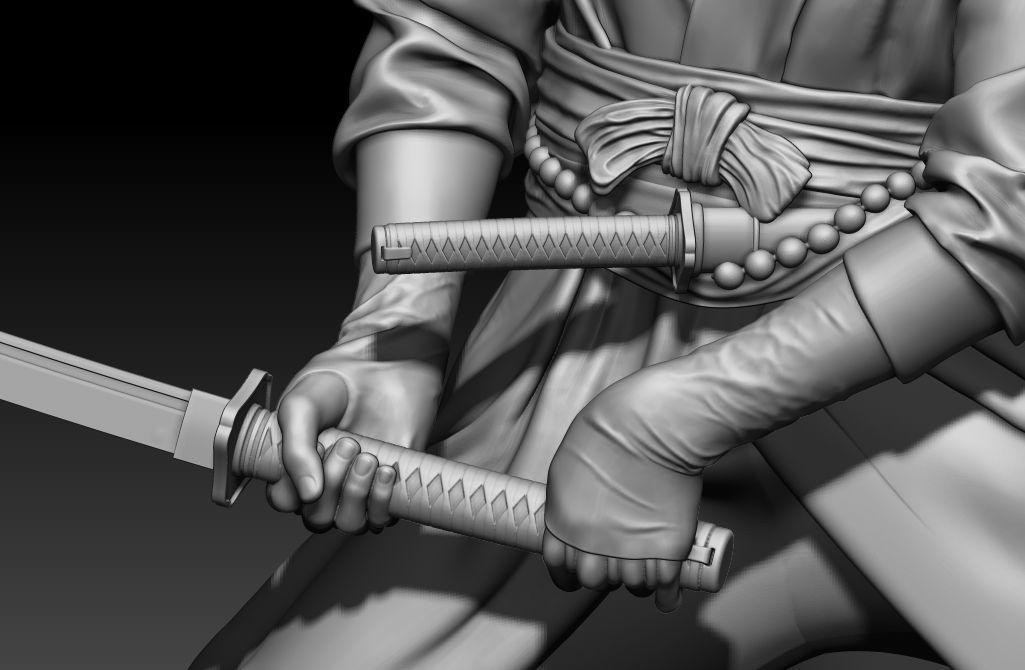 Samurai for 3d Print 3D print model_5