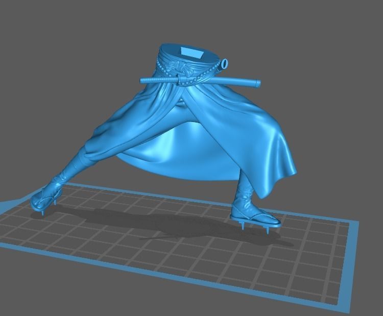 Samurai for 3d Print 3D print model_13