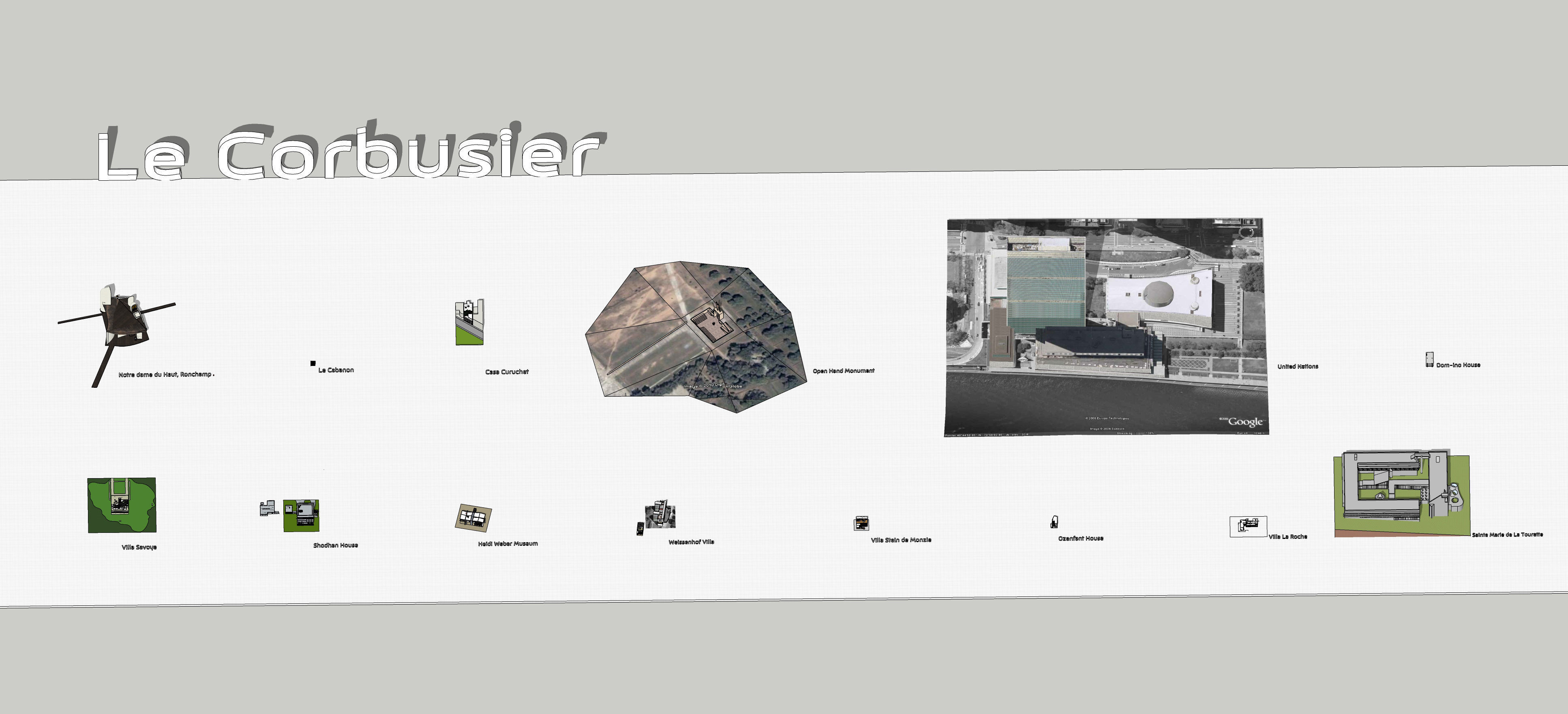 Le Corbusier Free low-poly 3D model_6