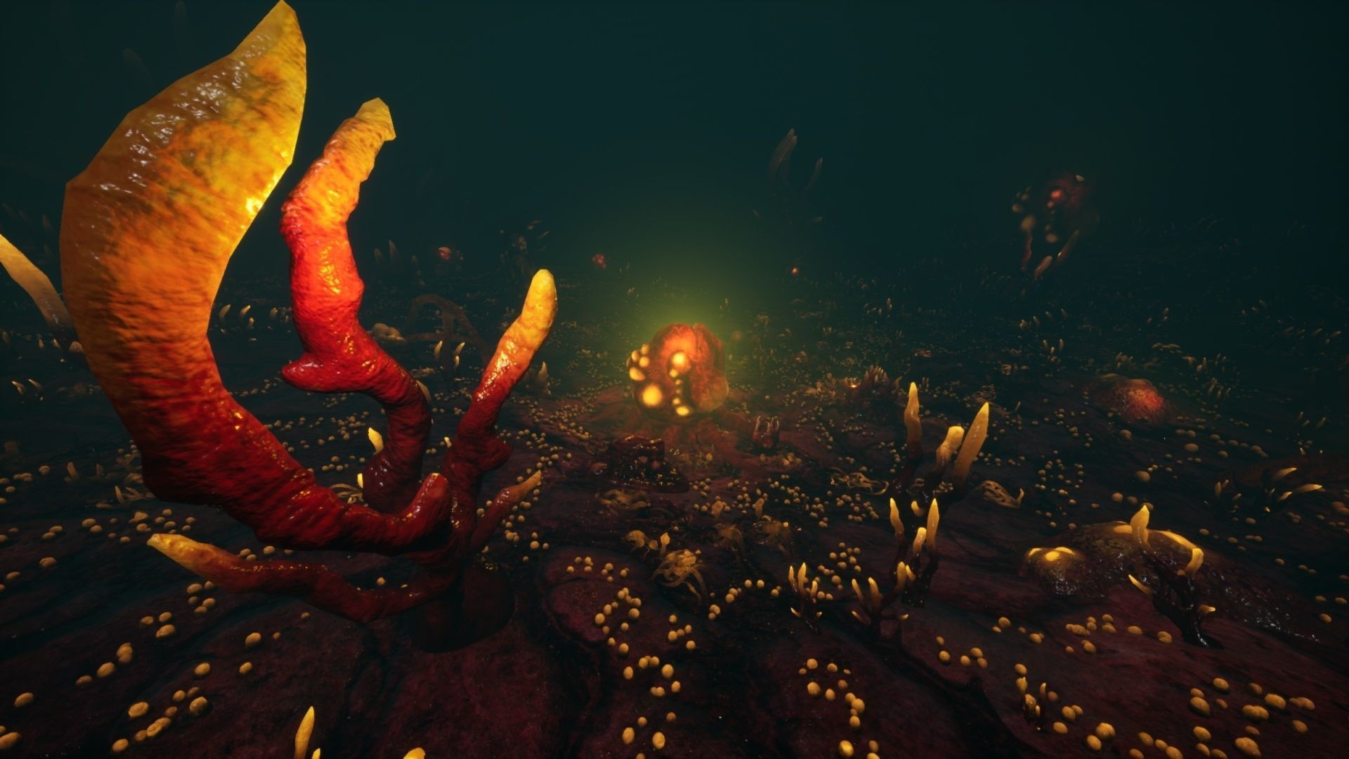 Alien Biomass Virus Infection Planet UE4 Low-poly 3D model_19