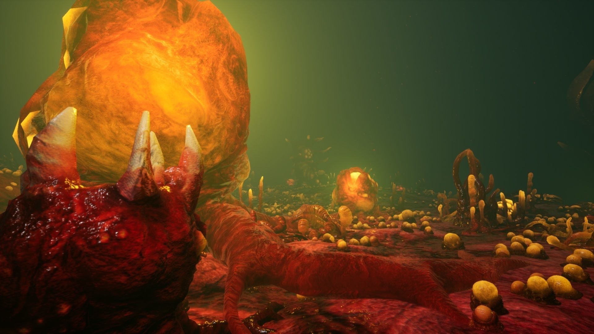 Alien Biomass Virus Infection Planet UE4 Low-poly 3D model_17