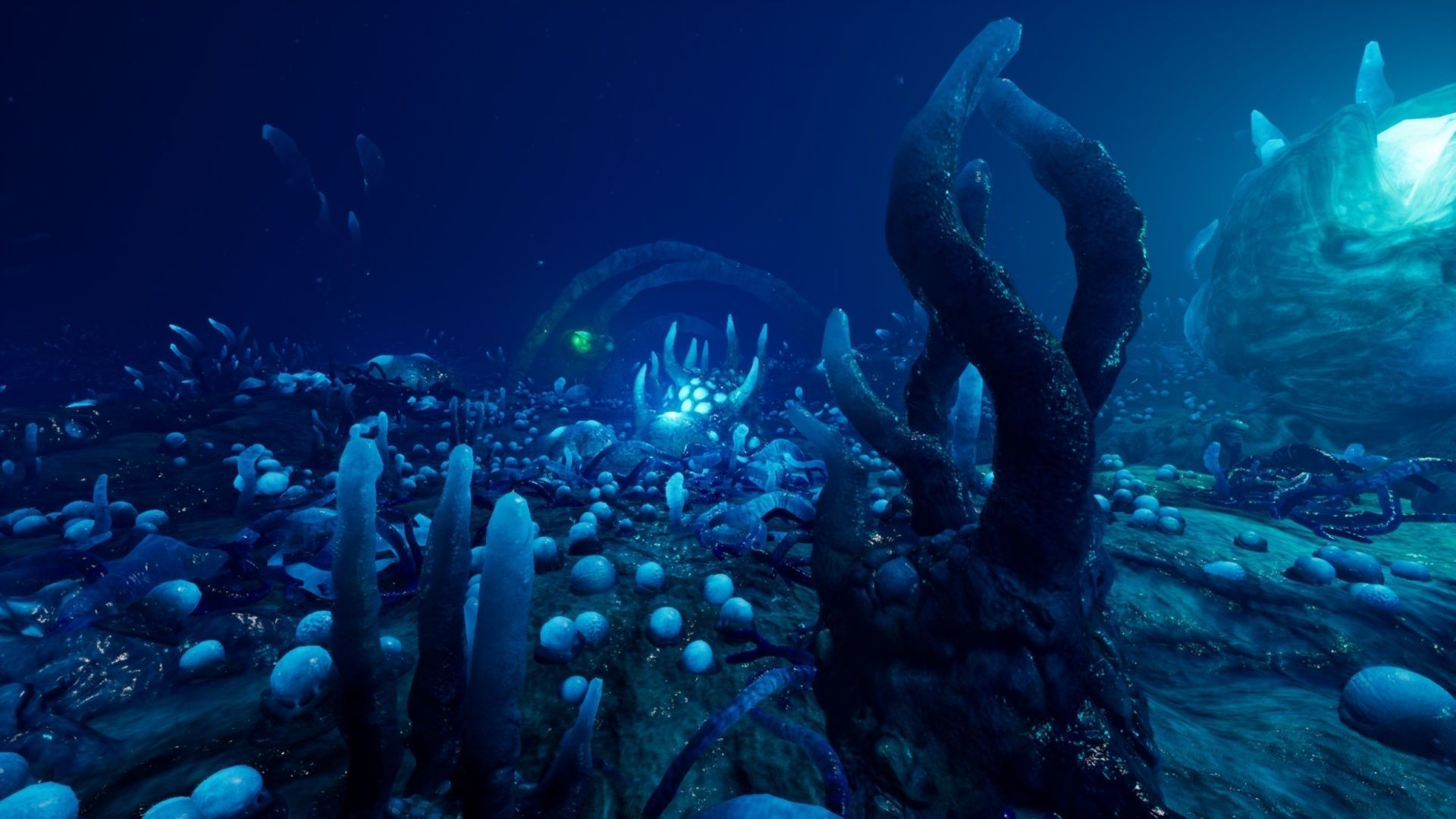 Alien Biomass Virus Infection Planet UE4 Low-poly 3D model_20