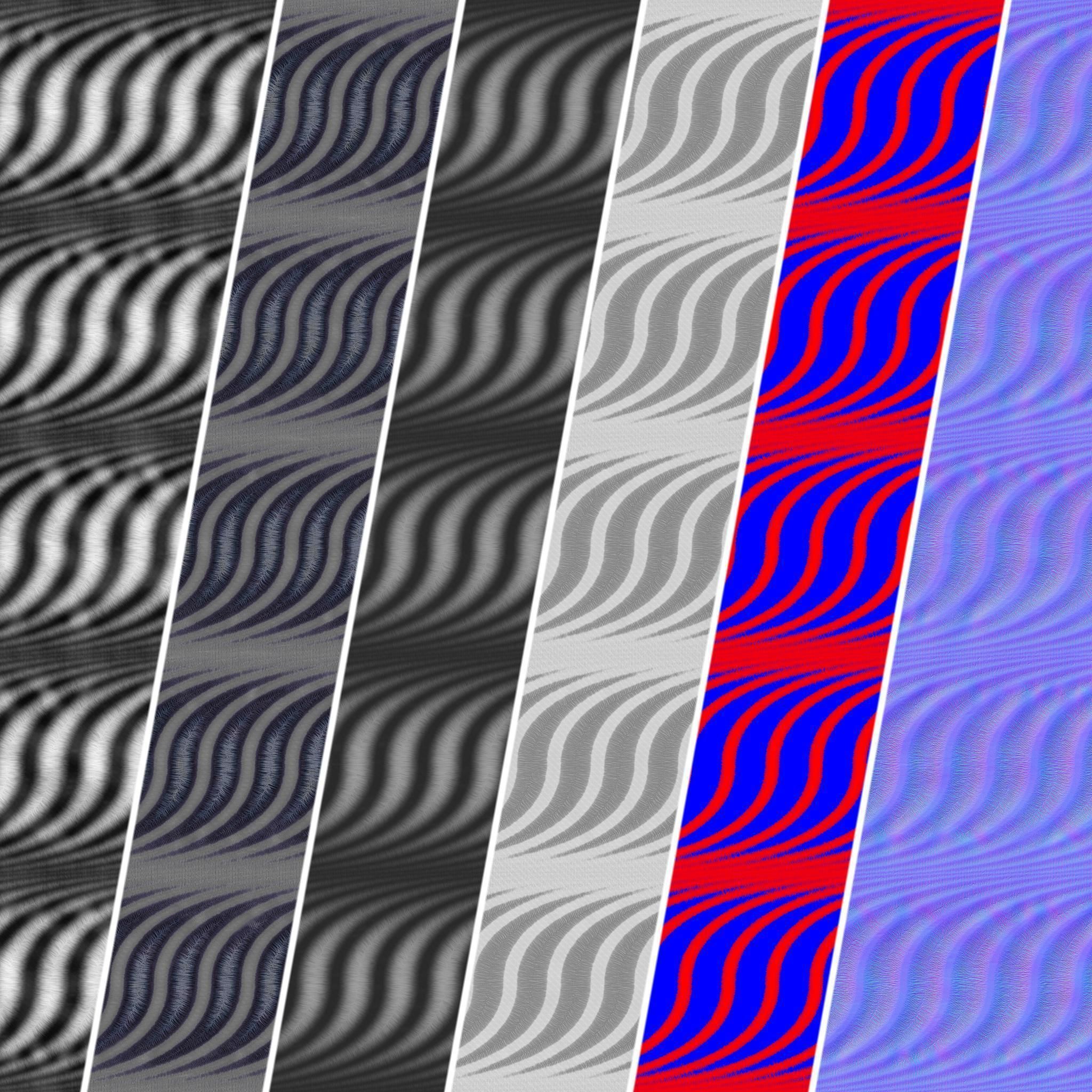 Velvet 01 - 4K - PBR - PNG - SBSAR - 3 Colors Texture_2